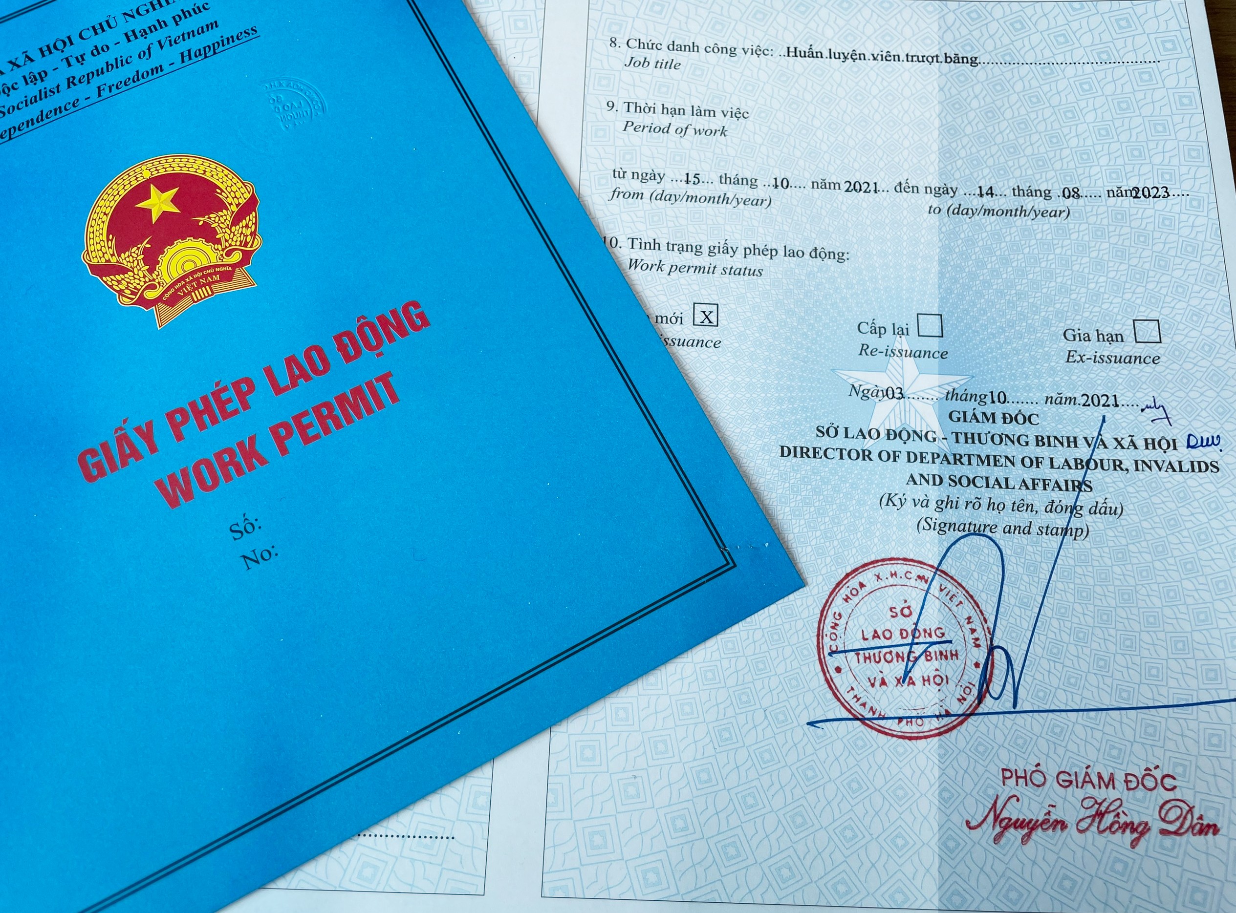 vietnam work permit